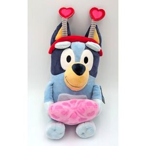 Valentines Day Plush Stuffed ~ BLUEY ~ NEW W TAGS ~ NEW with tags 19"